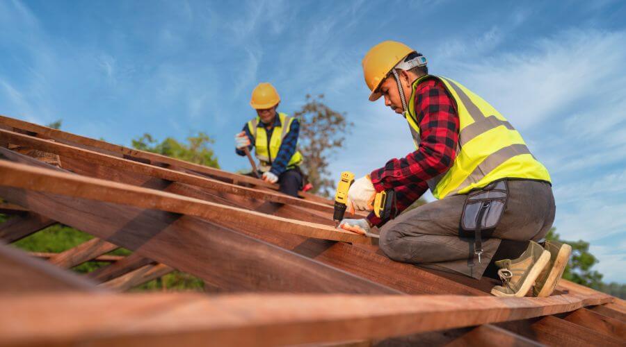 GAF Grand Sequoia installation in Stinson Beach, CA